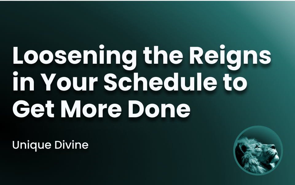 Structured Freedom: Using a Flexible Schedule to Unlock More Productivity